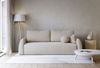Selsey 'Nubelle' Sofa 3-Sitzer mit Schlaffunktion & Stauraum, Chenille, hellbeige Bild 2