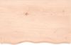 vidaXL Tischplatte 80x50x(2-4) cm Massivholz Eiche Unbehandelt 3156294 Bild 3