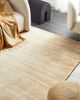 Teppich Viskose sandbeige 160 x 230 cm Kurzflor GESI II Bild 3