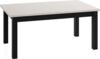 WFL GROUP Esstisch Lindberg ausziehbar verlängerbar rechteckig mit schwarzen Holzbeinen (MADE IN EU, XXL Groß– 120/140/150/160/200 cm ausziehbar auf 160/180/190/240/300 cm), platzsparender Tisch in Holzoptik für Küche, Esszimmer oder Wohnzimmer Bild 4