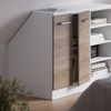 Küchenschrank für Dachschrägen R-Line Sonoma 60 cm mit 2 Türen, Schrankkorpus 60 cm Tiefe Vicco Bild 4