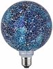 Paulmann 287. 50 LED G125 E27 Miracle Mosaic Blau 2. 700K dimmbar Bild 4