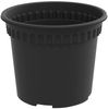 vidaXL Runder Blumentopf 24 pcs Schwarz Ø 12,5 x 10 cm Kunststoff 42020275 Bild 5