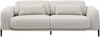 Vente-unique - ARAVIO Couchgarnitur Stoff Beige - B 102 cm x H 75 cm100 cm x L 170 cm210 cm Bild 5