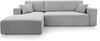 AX LIVING Catea Eckschlafsofa mit Bettkasten L – Hellgraue Ecksofa 279 cm Bild 3