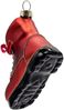 Wanderschuh, Schuh rot 6,5 x 9cm Glasornament, Weihnachtsschmuck Bild 2