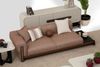 Sitzgruppe/Sofa Set - Wohnzimmergarnitur "Celosia" 3+2+1-Braun/Beige Bild 5