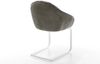 Freischwinger Gaio-Flex Bouclé Soft Schlamm Freischwinger flach Weiß Bild 5