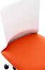 Wohnsachen 'Apolda' Bürostuhl höhenverstellbar, Kunstleder orange, 61 x 92 x 61 cm Bild 5