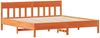 vidaXL Massivholzbett ohne Matratze Wachsbraun 180x200 Kiefernholz 3323214 Bild 5