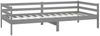vidaXL Tagesbett mit Matratze 90x200 cm Grau Massivholz Kiefer [3083576] Bild 5