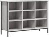 vidaXL Schuhregal Grau Sonoma 100x35x70 cm Holzwerkstoff 831846 Bild 2