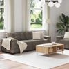 vidaXL Sofa 2 pcs Dunkelgrau 221 x 80 x 80 cm Stoff 3324720 Bild 3