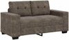 vidaXL Sofa 2 pcs Dunkelgrau 221 x 80 x 80 cm Stoff 3324720 Bild 4