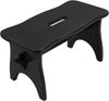 Creative Deco Fußhocker Fußbank Holz 38 x 19 x 21 cm Tritthocker Kinderhocker, leicht Bild 2