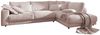KAWOLA Sofa MADELINE Ecksofa Cord rosa Recamiere rechts 86 x 224 x 325 cm Bild 3