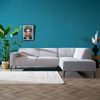Bronx71 Ecksofa Kansas Chenille hellgrau rechts Bild 4