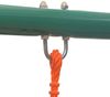 Schaukelset mit 4 Sitzen Orange Bild 4