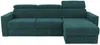 Vente-unique - VIZIR Sofa Stoff Blau - B 223 cm94 cm x H 110 cm95 cm x L 282 cm Bild 4