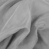 Gardine mit Ösen, Transparent Voile 140 x 175cm ( Breite x Länge ) in grau - lichtgrau, Ösenschal in vielen weiteren Farben und Größen Bild 4