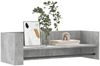 vidaXL Wandregal Betongrau 100x35x30,5 cm Holzwerkstoff 848461 Bild 3