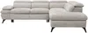 Vente-unique - SURDELI Sofa Stoff Beige - B 233 cm x H 79 cm x L 280 cm Bild 4
