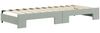 vidaXL Tagesbett Ausziehbar mit Schubladen Hellgrau 80x200 cm Samt 3196756 Bild 5