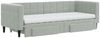 vidaXL Tagesbett Ausziehbar mit Schubladen Hellgrau 80x200 cm Samt 3196756 Bild 3
