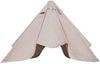 Ersatz-Bezug für Sonnenschirm Florida, Sonnenschirmbezug Ersatzbezug, Ø 3m Polyester 6 Streben ~ creme Bild 2