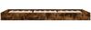 vidaXL Bettgestell ohne Matratze Räuchereiche 75x190 cm Holzwerkstoff 842081 Bild 5