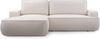 AX LIVING Ablia Sofa L Form mit Schlaffunktion Creme Ecksofa 267 cm L Bild 3