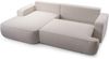 AX LIVING Ablia Sofa L Form mit Schlaffunktion Creme Ecksofa 267 cm L Bild 4