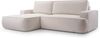 AX LIVING Ablia Sofa L Form mit Schlaffunktion Creme Ecksofa 267 cm L Bild 2