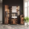 Badschrank Fynn Eiche rustikal 30 x 190 cm Vicco Bild 4
