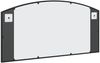 vidaXL Wandspiegel Schwarz 100x50 cm Gewölbt Eisen 358638 Bild 5