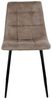 House Nordic Esszimmerstuhl, Mikrofaser, hellbraun, schwarze Beine, HN1281 - 2er set Bild 2