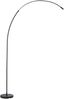 Brilliant LED Stehlampe Bow LED Bogenlampe, 170 cm, 1300 lm, 3000-6500 K, dimmbar, CCT, schwarz Bild 3