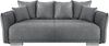 Schlafsofa >Phedra< in 9751 Corto grau, Mikrofaser / Stoff - 242x90x131 (BxHxT) Bild 3
