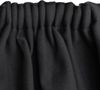 Beautissu Vorhang 2er Set Thermovorhang Gardine Schwarz Amelie TK, 140x245cm, Vorhang isolierend Kälte- & Hitzeschutz Universalband Verdunkelnd Bild 4