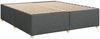 vidaXL Boxspringbett mit Matratze Dunkelgrau 180x200 cm Stoff 3285395 Bild 5