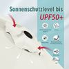 Sekey Sonnenschirm 400 x 220 cm Doppelsonnenschirm mit Kurbel, Groß Gartenschirm, UPF50+, LxB: 400,00x220,00 cm, Ohne/mit 50kg Ständer, UV 50+, wasserdicht, belüftet Bild 3