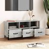 vidaXL TV-Schrank Betongrau 102x35x50 cm Holzwerkstoff 812613 Bild 3