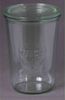 Sturz-Glas "Cucinare" Rundrand 850 ml Weck-Glas, Rundrand-Deckel Bild 1