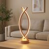 LED Tischleuchte, Opal, Pfirsichfarben, Touchdimmer, Dimmbar, H 41 cm Bild 3