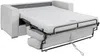 Vente-unique - LORETO Sofa Stoff Grau - B 223 cm95 cm x H 90 cm x L 215 cm Bild 3