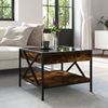 vidaXL Couchtisch mit Infinity-LED Räuchereiche 50x50x38 cm 847699 Bild 4