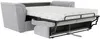 Vente-unique - RIZORA Sofa Stoff Grau - B 223 cm96 cm x H 93 cm x L 210 cm Bild 5