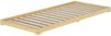 Bettrahmen Futon Bodenbett extra niedriges Unterschiebbett 90x190 Kiefer lackiert V-60.47K-09-190Rollrost und Matratze inkl. Bild 3