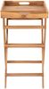 House Nordic Tabletttisch, Teakholz, natur, 29x39x49,5 cm Bild 4