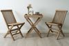 House Nordic Tabletttisch, Teakholz, natur, 29x39x49,5 cm Bild 5